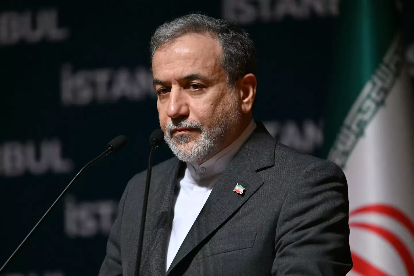 Abbas Araghchi penned a letter to the UN (OZAN KOSE / AFP)