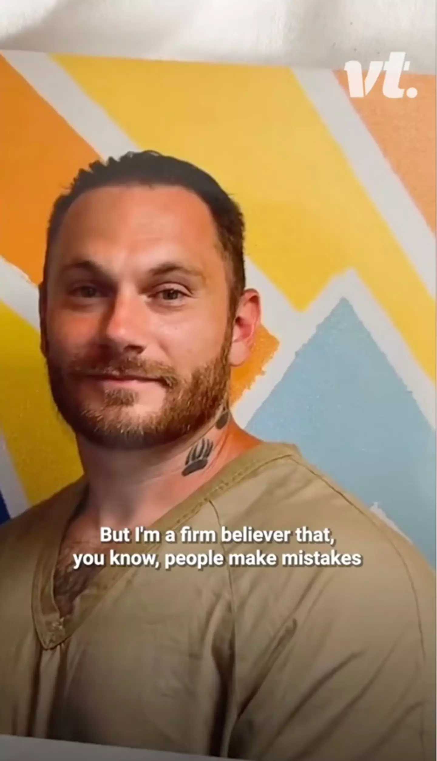 The pair got married in 2018.