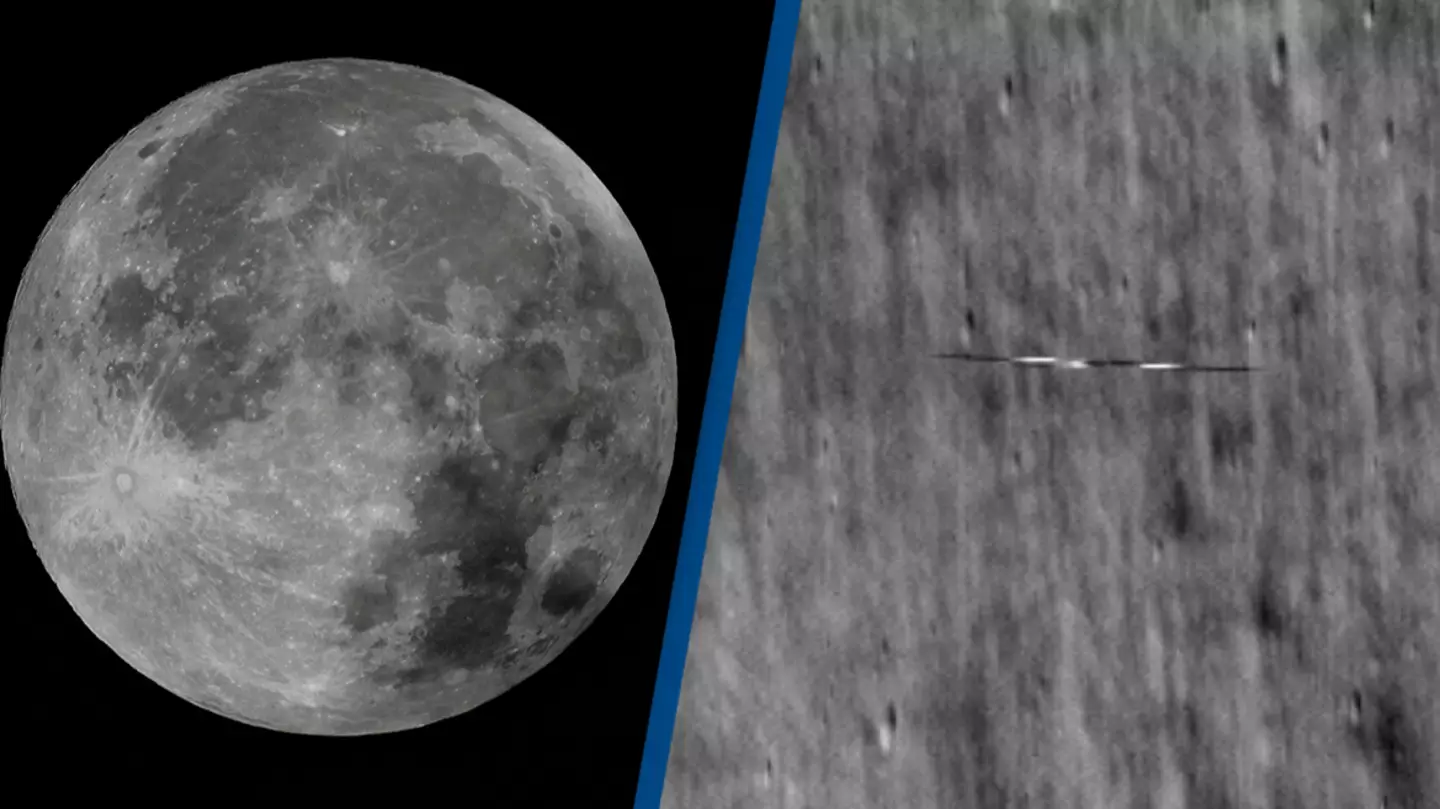 NASA captures mysterious images of 'surfboard' orbiting the Moon