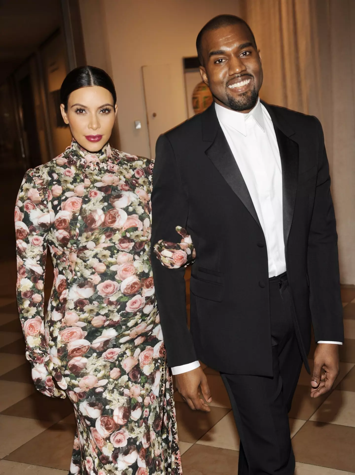 Kim Kardashian pictured with ex-husband Kanye West at the 2013 Met Gala.