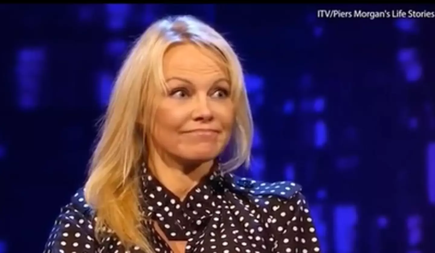 Pamela Anderson on Piers Morgan's Life Stories (ITV) 
