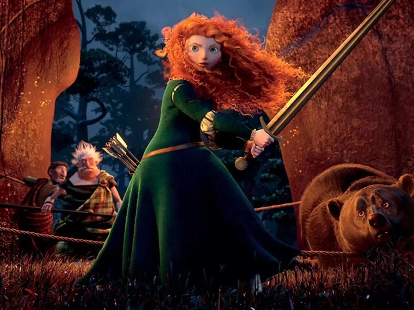 Princess Merida may have packed a punch, but the movie didn't take the Pixar throne.