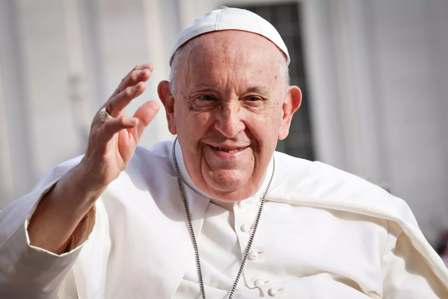 Pope Francis had died aged 88 (Franco Origlia/Getty Images)