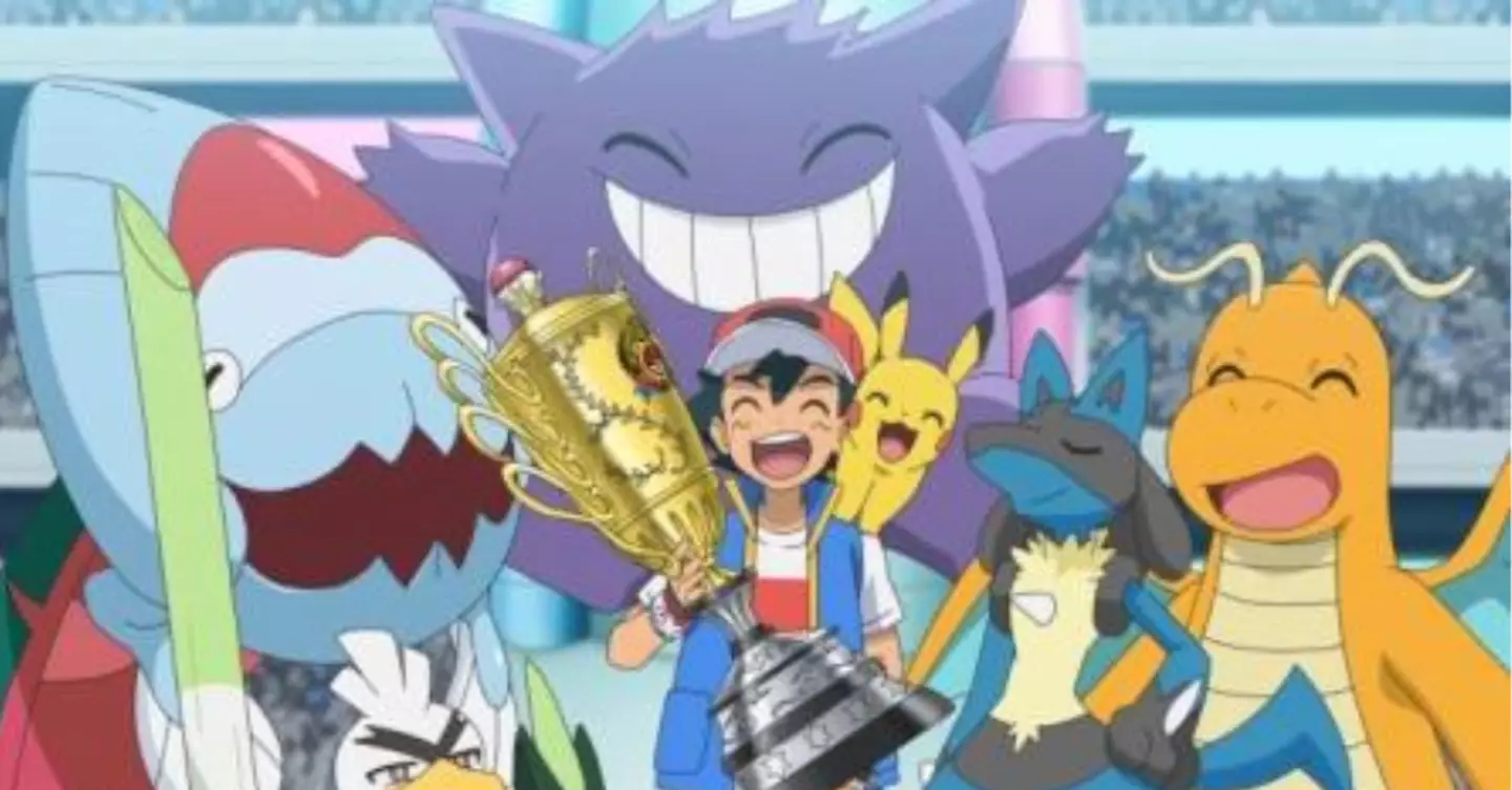 Ash Ketchum is finally the World's Top Trainer.