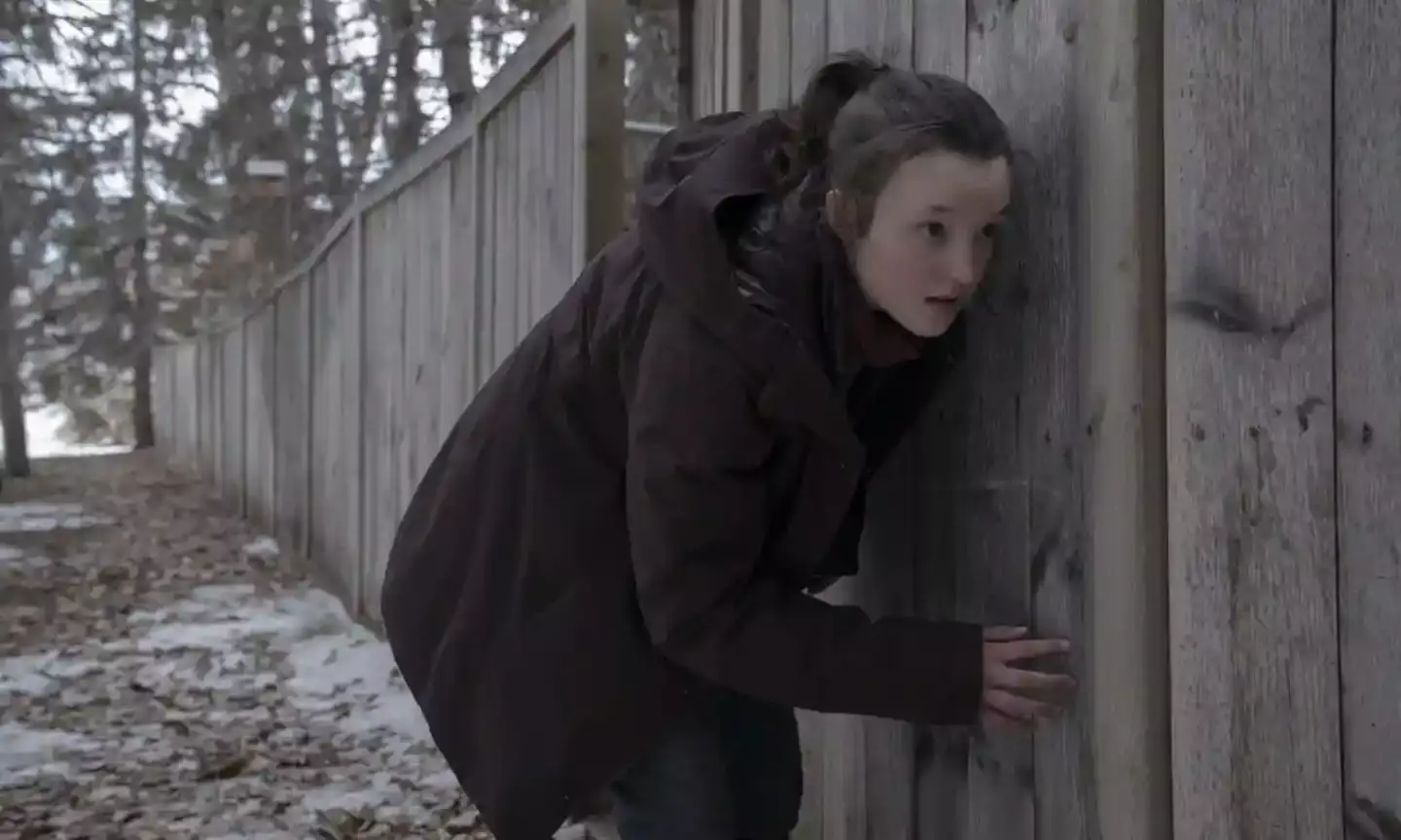 Ellie must escape James.