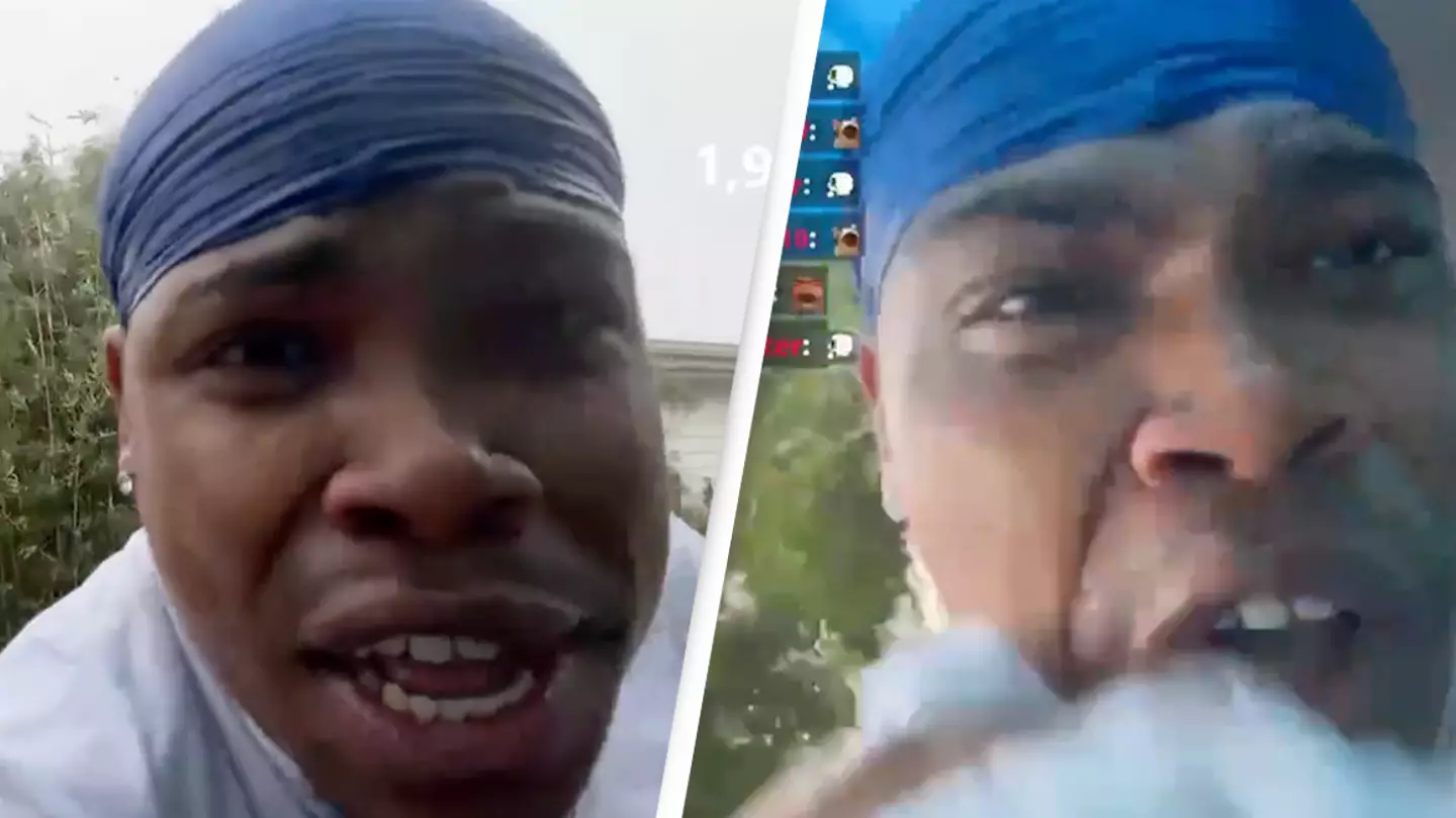 Influencer who live streamed himself jumping into river during Hurricane Milton explains what really happened