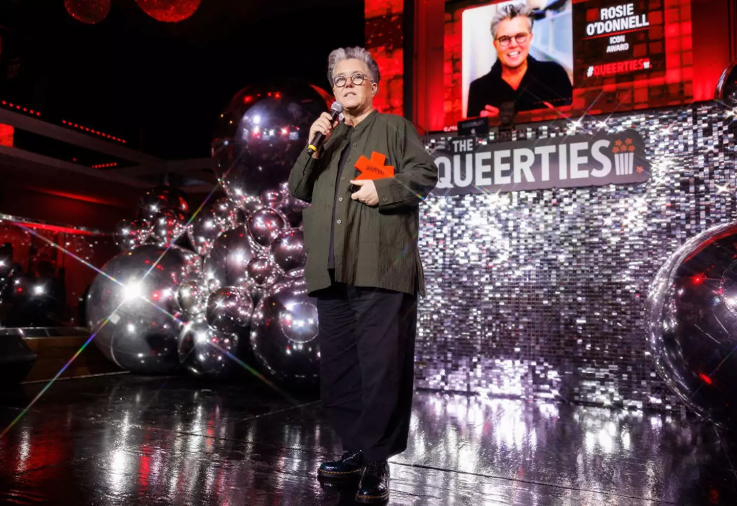 O'Donnell, pictured here at the Annual Queerties Award Show, is a prominent activist for LGBTQ+ rights (Christopher Polk/Variety via Getty Images)