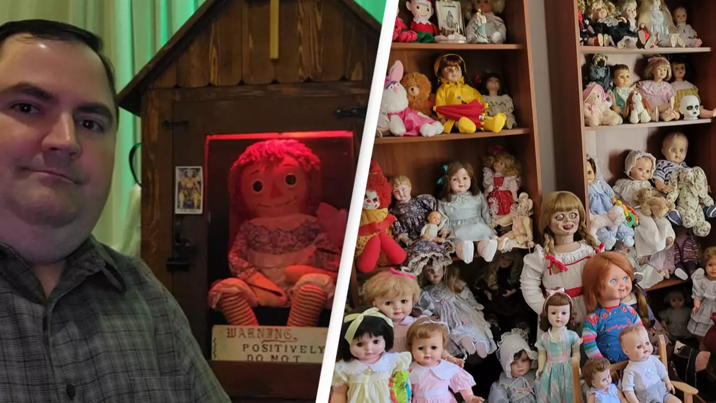 Haunted doll collector willingly accepted doll that 'scratched' and caused 'violent nightmares'