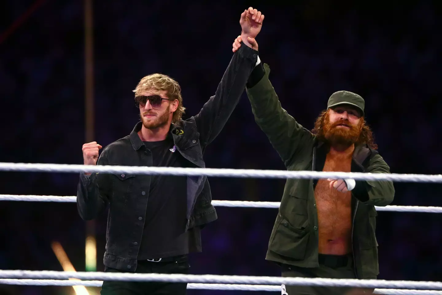 Logan was victorious at WrestleMania 38.