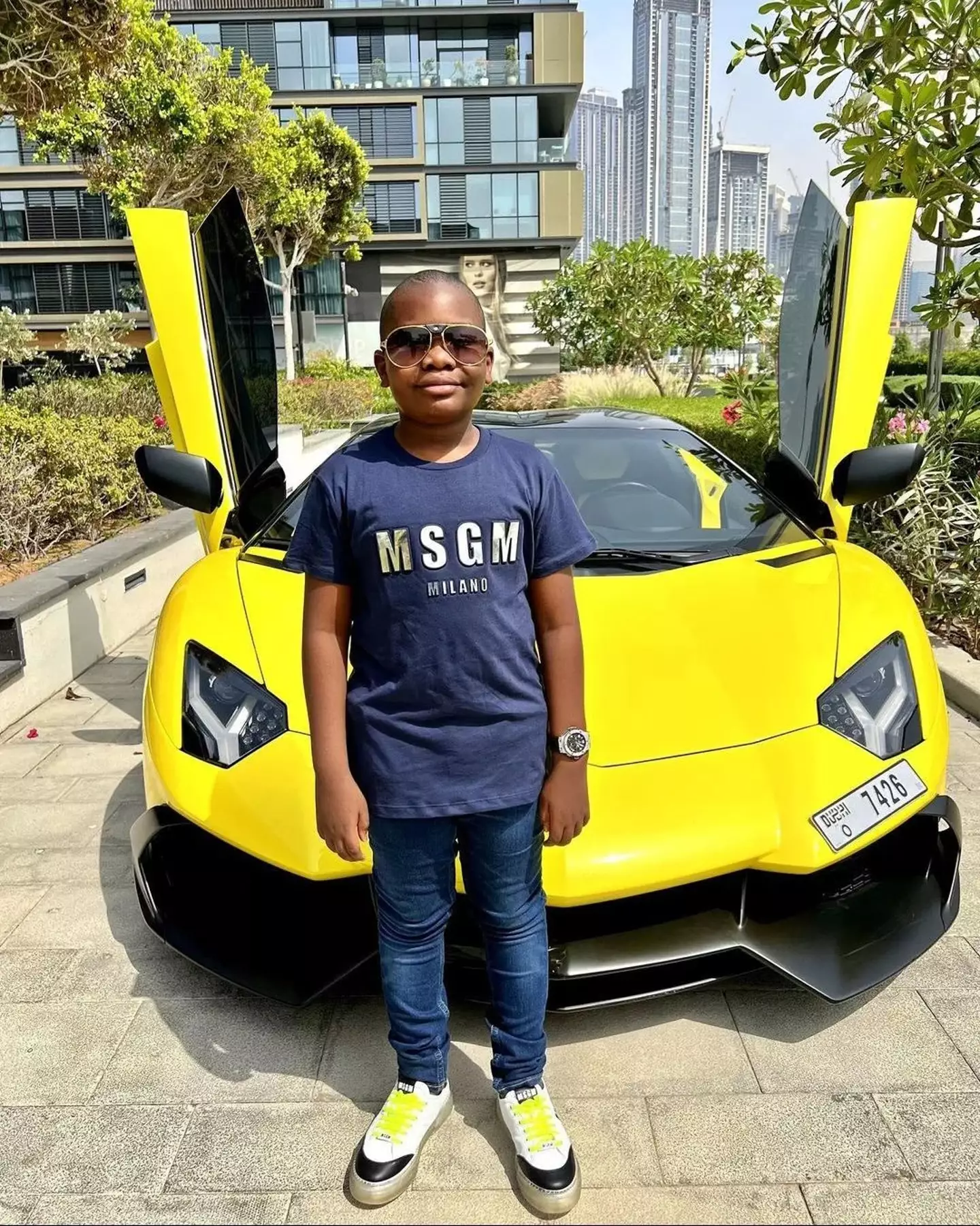 Mompha Junior owned his own mansion by the age of six. Instagram/@mompha.junior