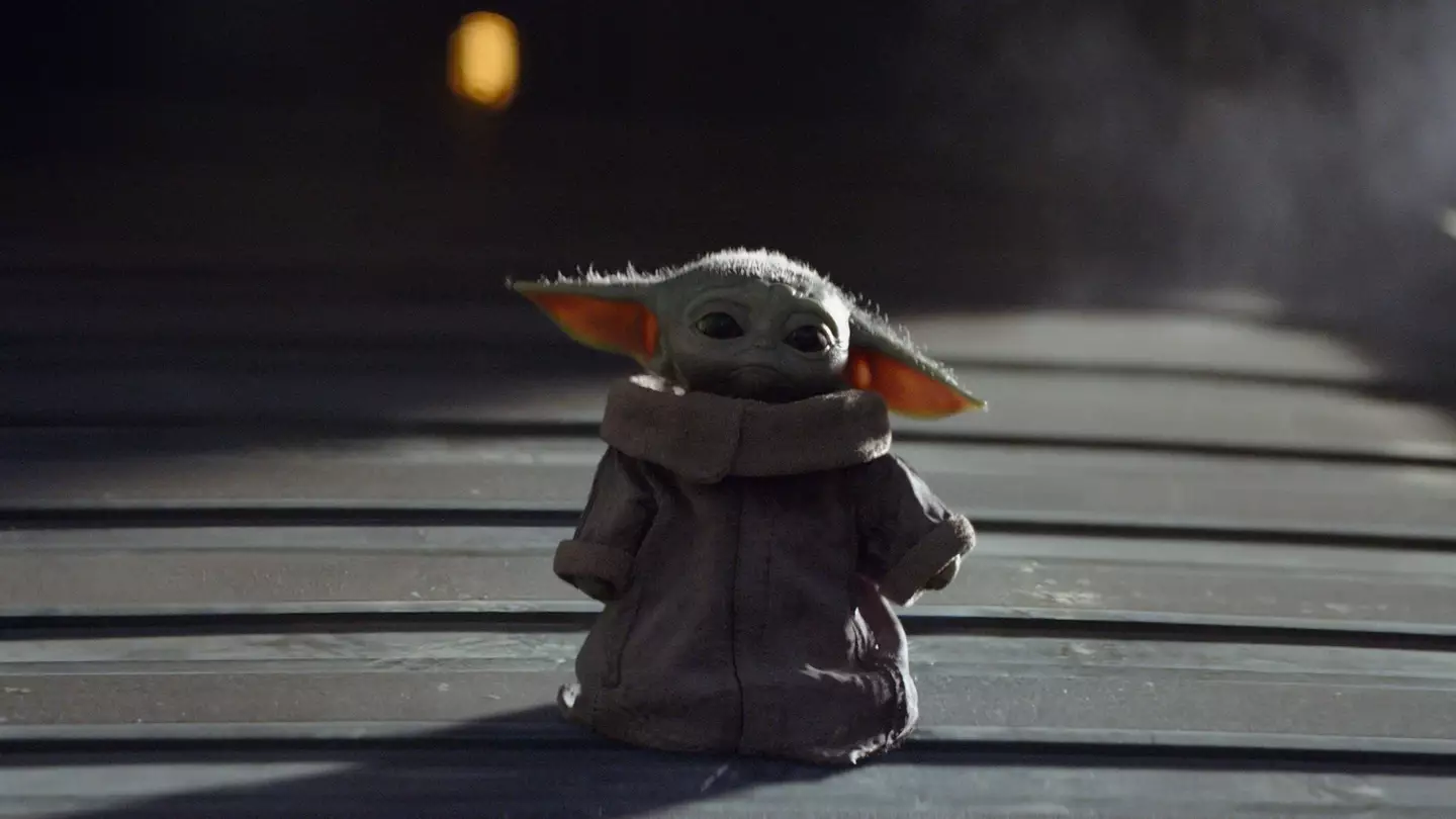 Baby Yoda in The Mandalorian. (Disney+)