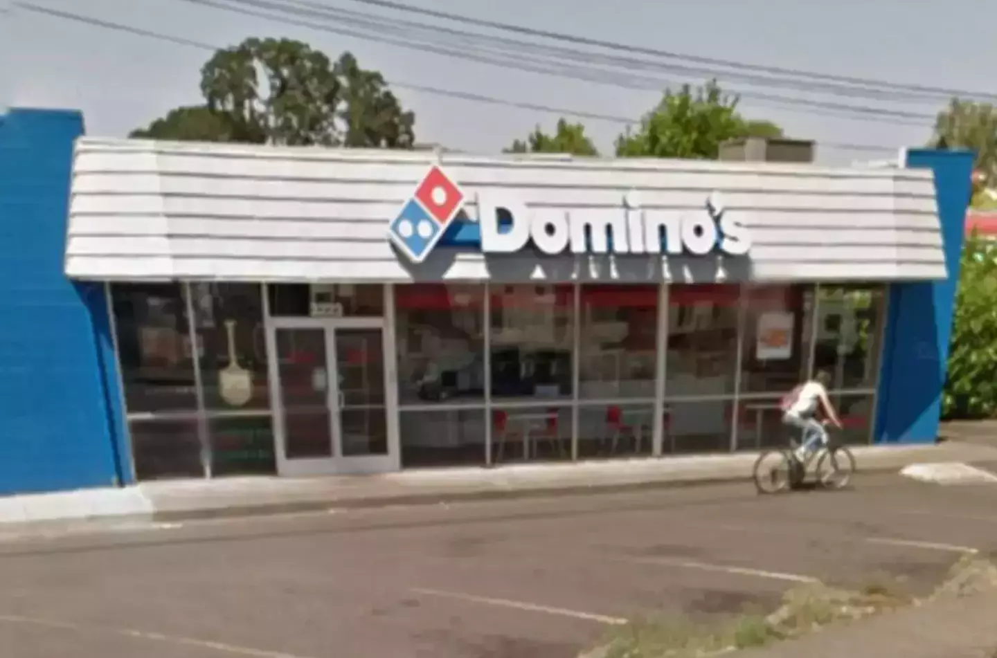 The man ordered pizza from Domino's in Salem (Google Maps)