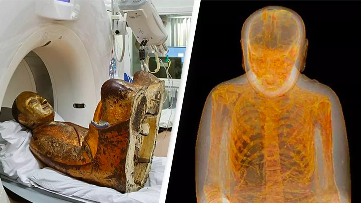 1,000-year-old Buddha statue found to contain a mummified monk