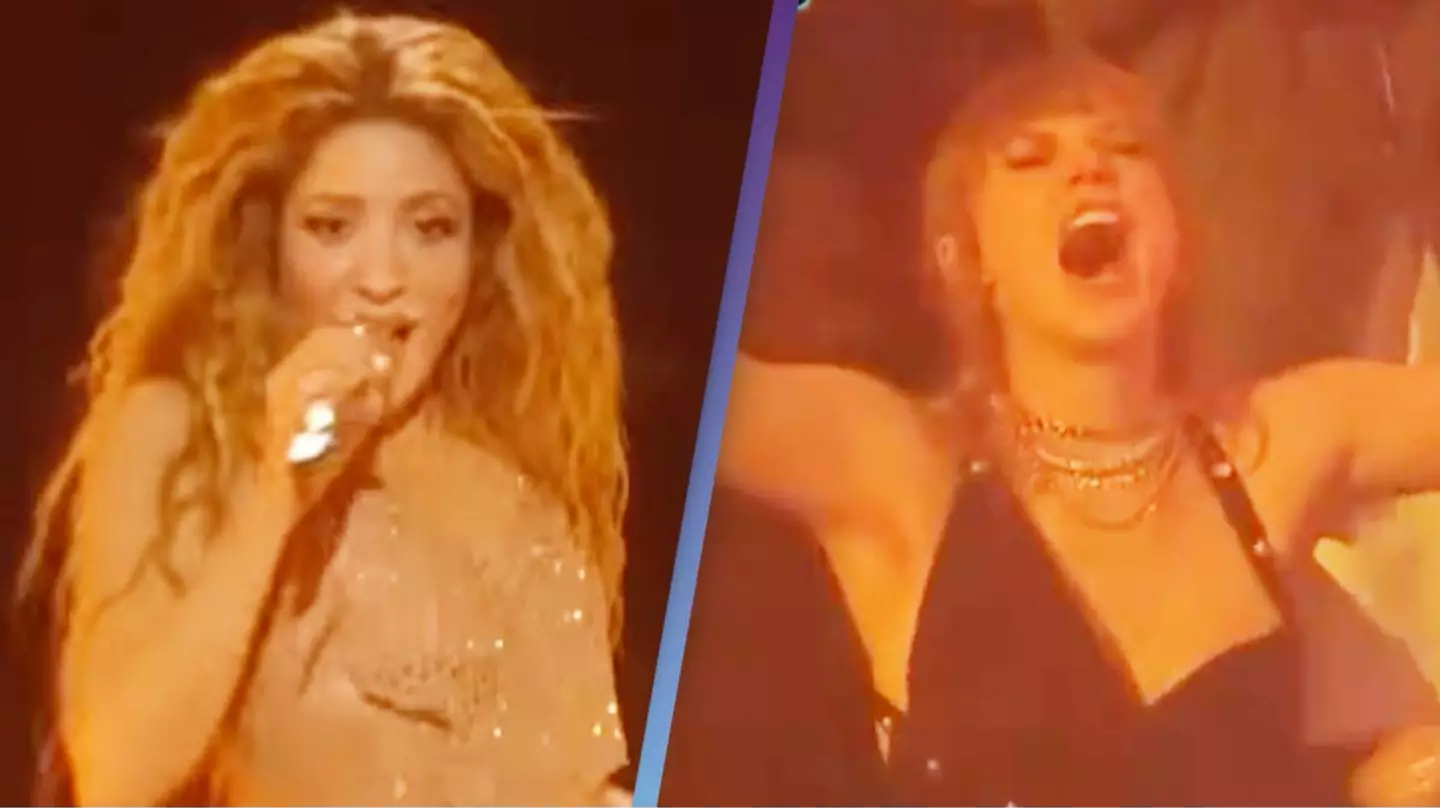 Shakira responds after seeing clip of Taylor Swift dancing at her VMA performance