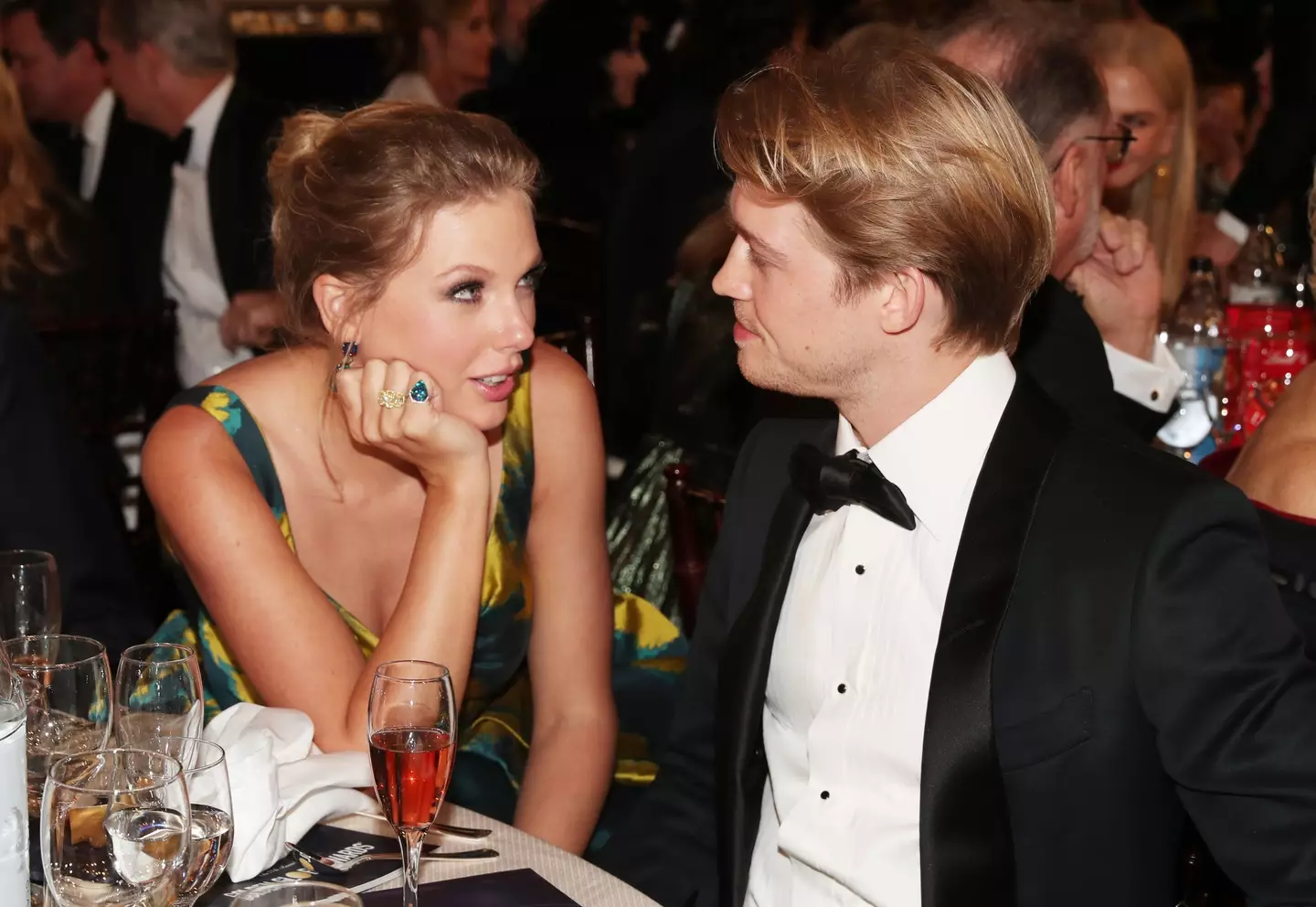 The former couple at an awards show in 2020. (Christopher Polk/NBC/NBCU Photo Bank)