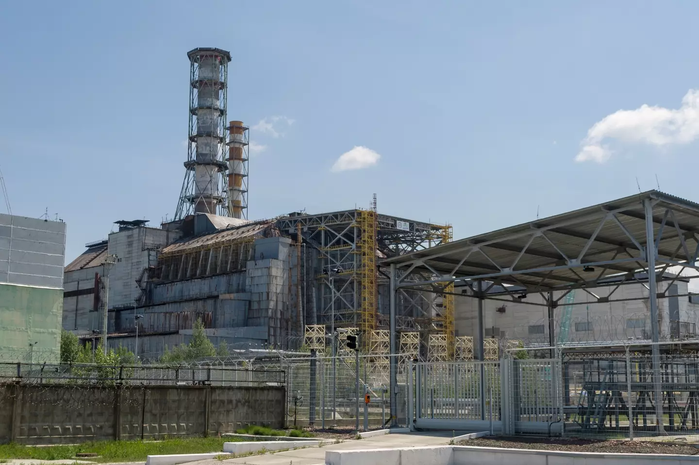 The site of the 1986 Chernobyl disaster. (Alamy)