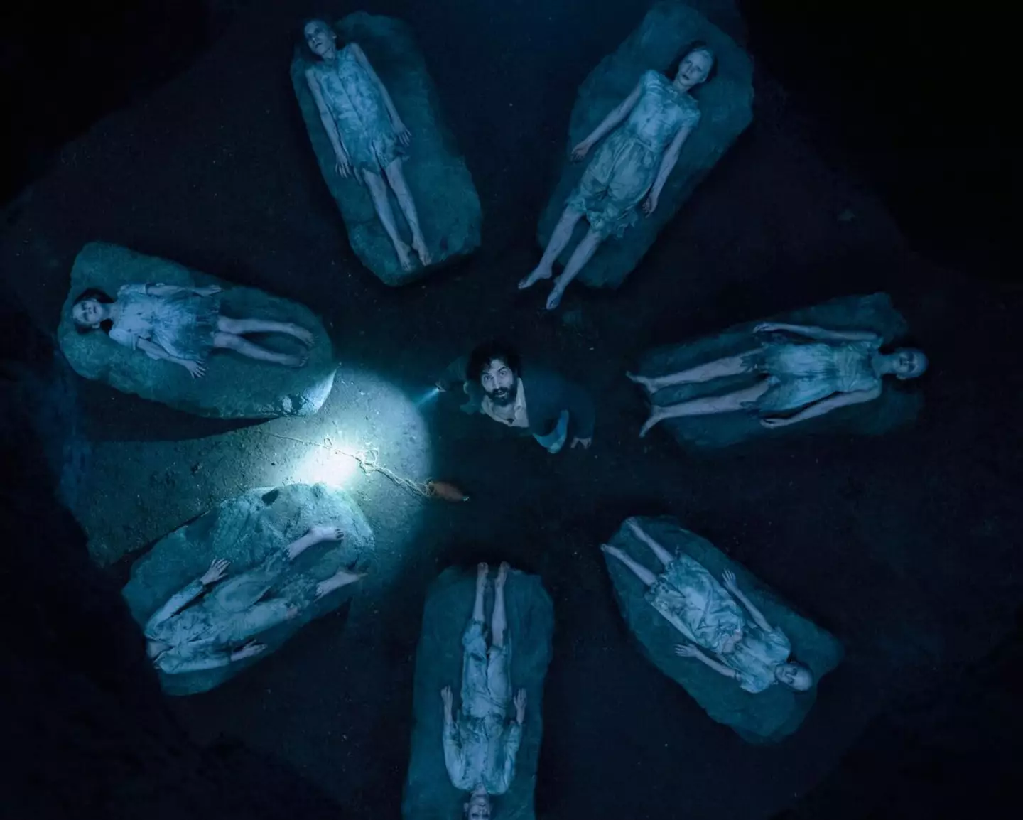 The show is full of mystery and scares. (MGM+)