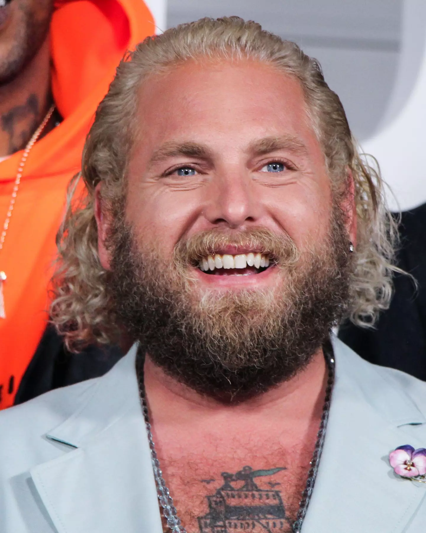 Jonah Hill at the premiere of Don't Look Up in 2021.