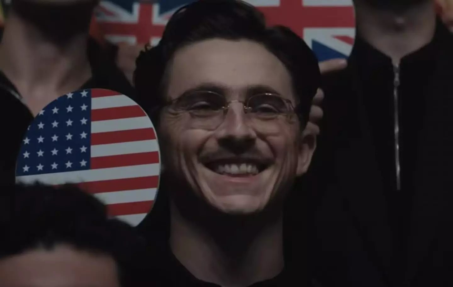 Chalamet revealed a cast member and him were involved in a tense standoff on set (A24)