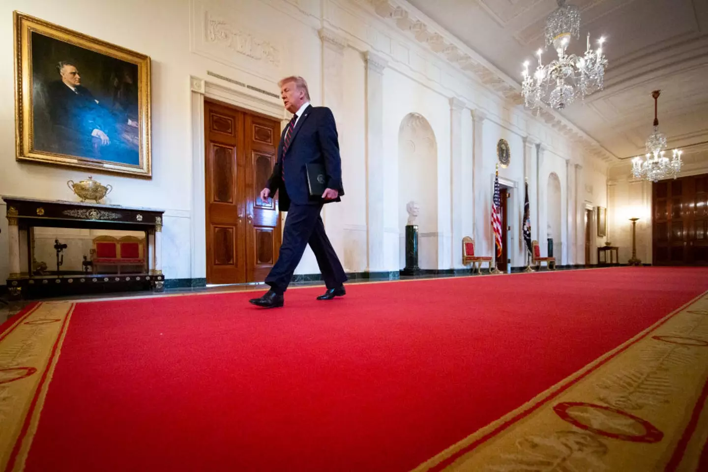 Donald Trump has made several changes since taking back the White House last week (Drew Angerer/Getty Images)