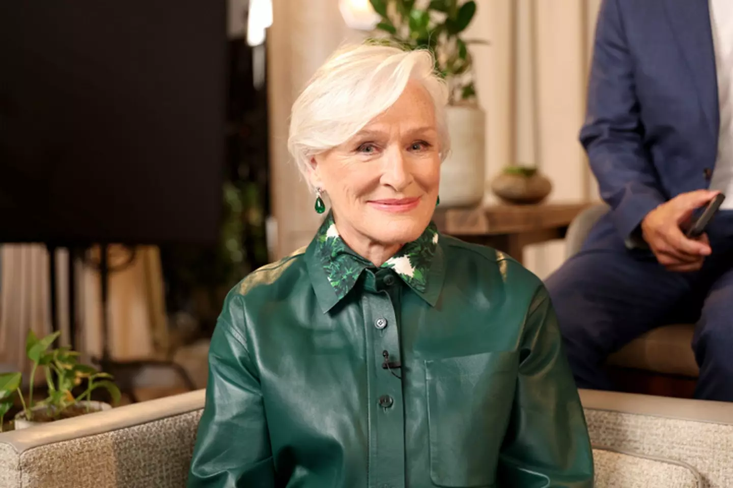 Glenn Close became a grandmother for the first time earlier this year (Mat Hayward/The Hollywood Reporter via Getty Images)
