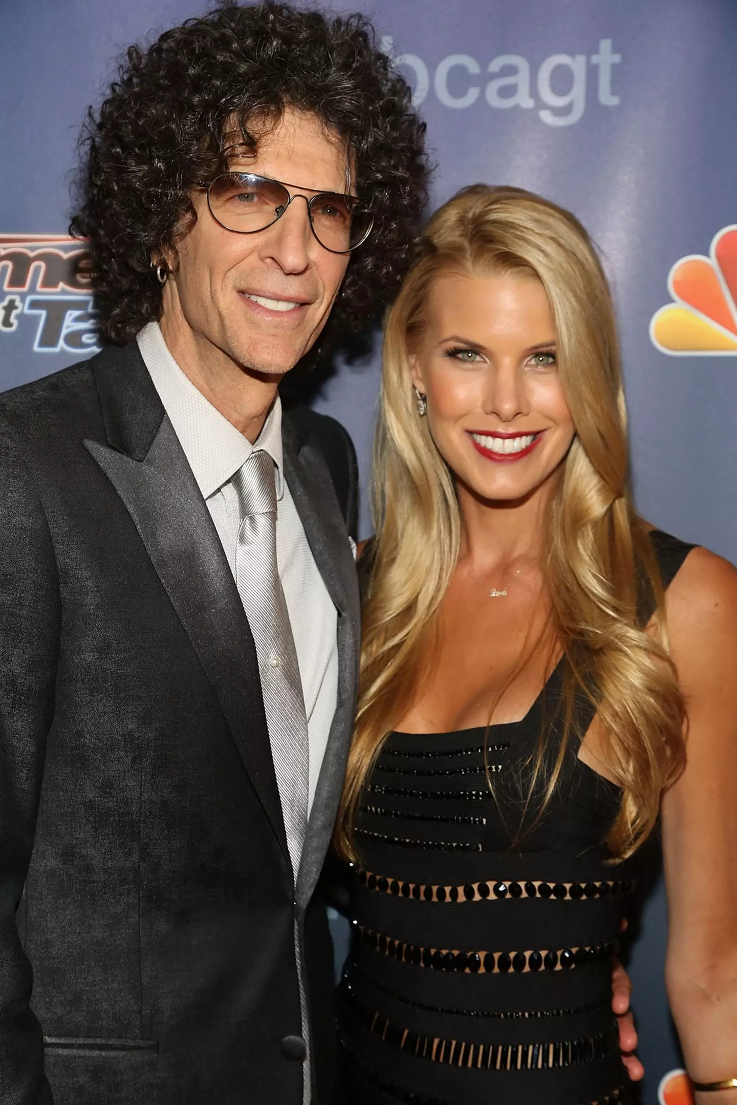 Howard Stern and his wife Beth Ostrosky.