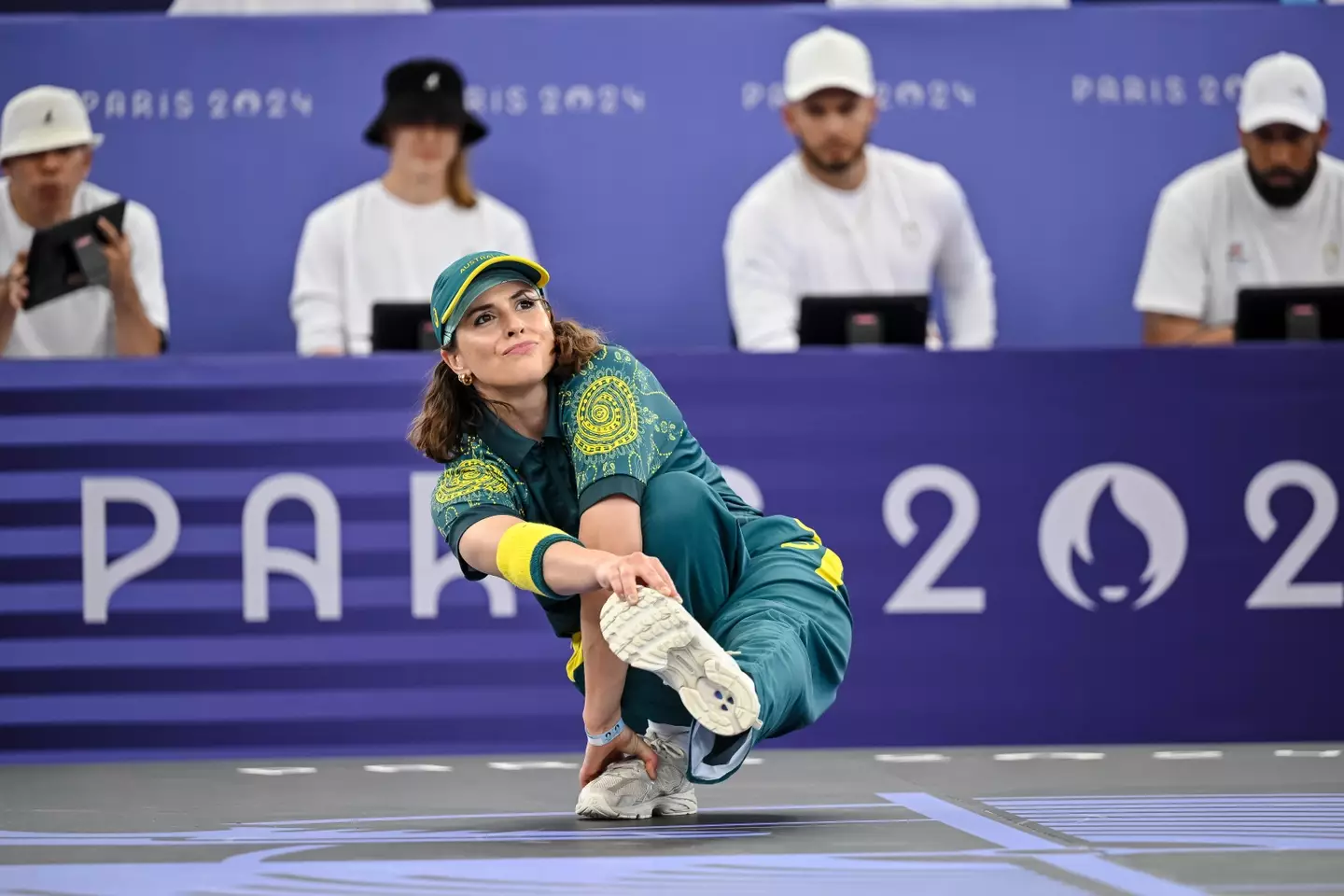 Raygun - real name Rachael Gunn - at the Paris 2024 Olympics. (Harry Langer/DeFodi Images via Getty Images)