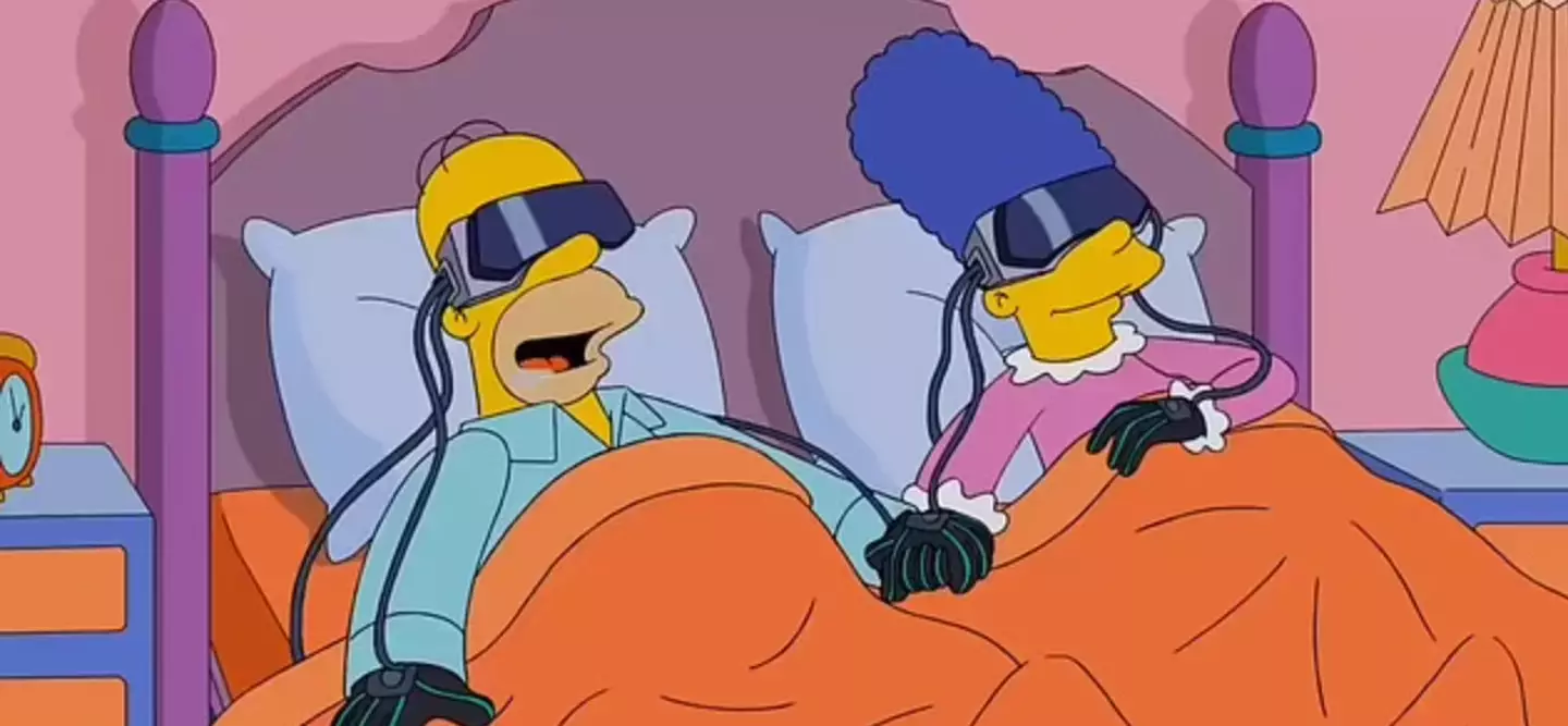 The Simpsons wrote head-sets in a 2016 episode.