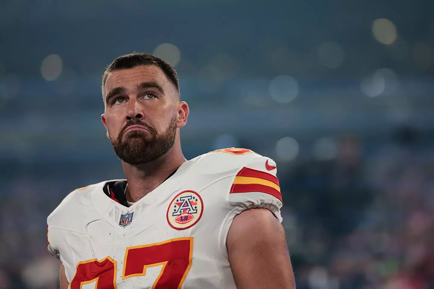 Travis Kelce has been fined over $14,000 (Kathryn Riley/Getty Images)