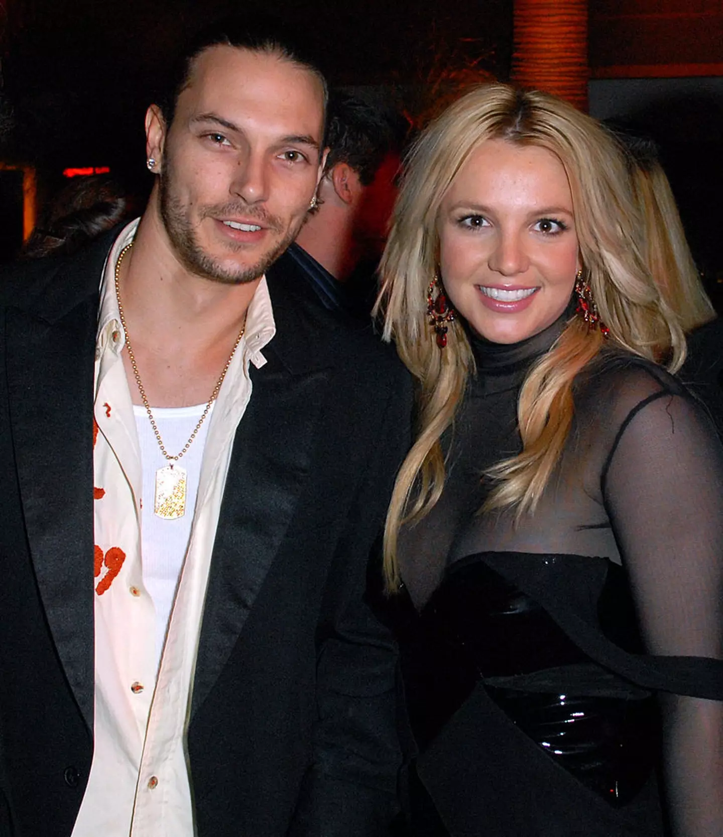 Spears pictured with ex-husband Kevin Federline (Michael Caulfield/WireImage for Sony BMG Music Entertainment)