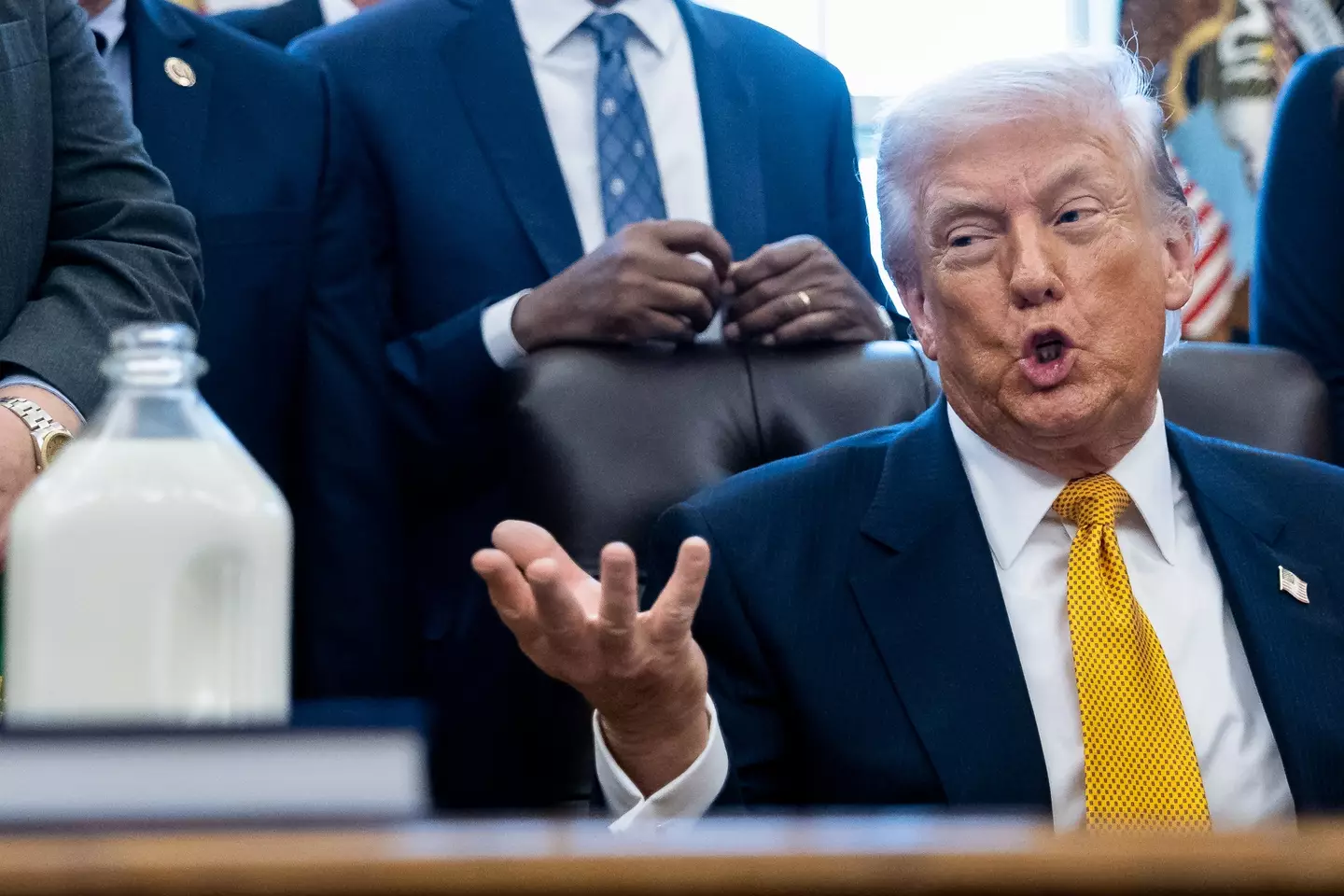 Trump has ramped up ICE operations across the US (Francis Chung/Politico/Bloomberg via Getty Images)