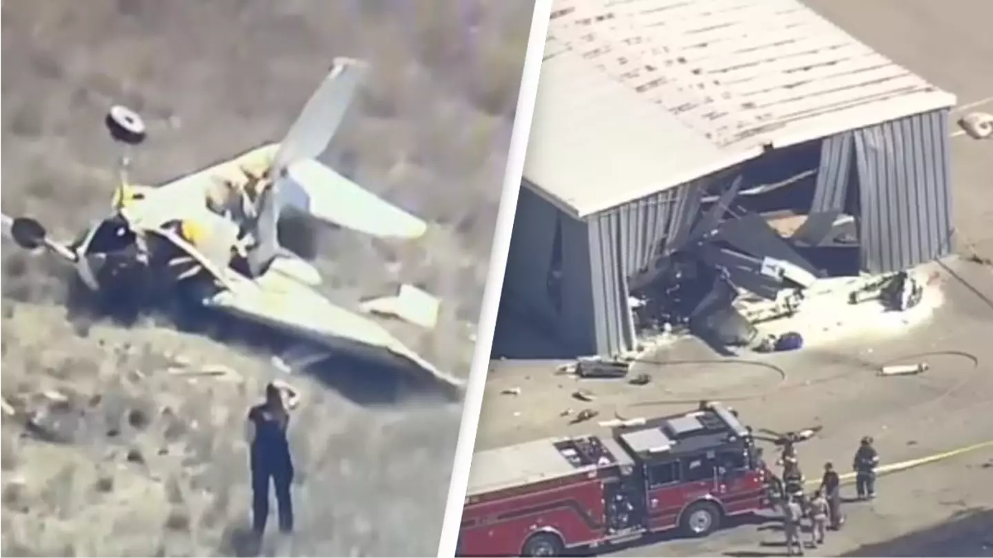 Multiple people dead after two planes collide while trying to land