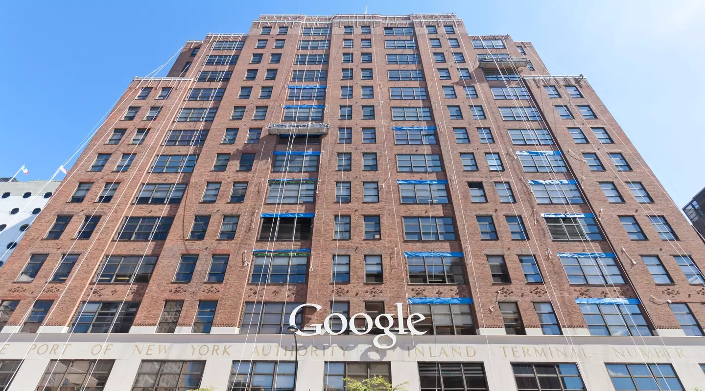 Google has worked out of the building since 2010.