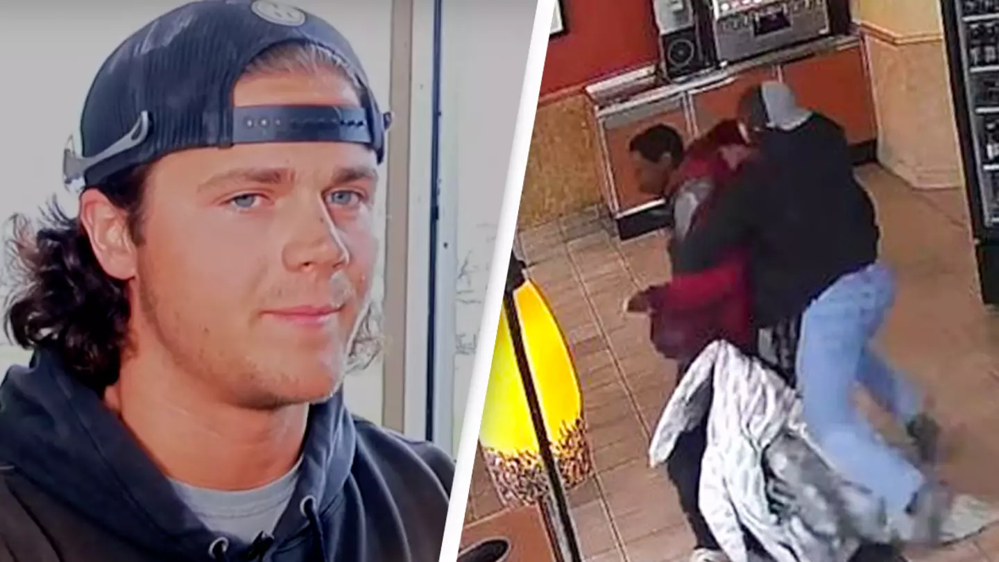 Man tackles customer who 'battered and spat at' sandwich shop worker to the floor and gets rewarded for life