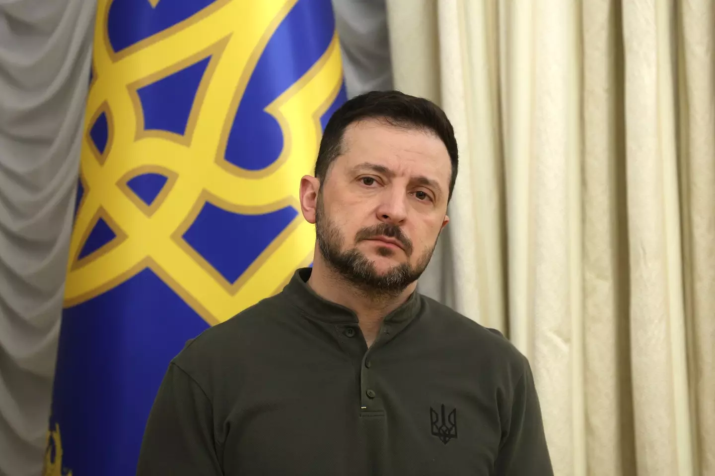 President Zelensky will meet with JD Vance on Friday (Viktor Kovalchuk/Global Images Ukraine via Getty Images)