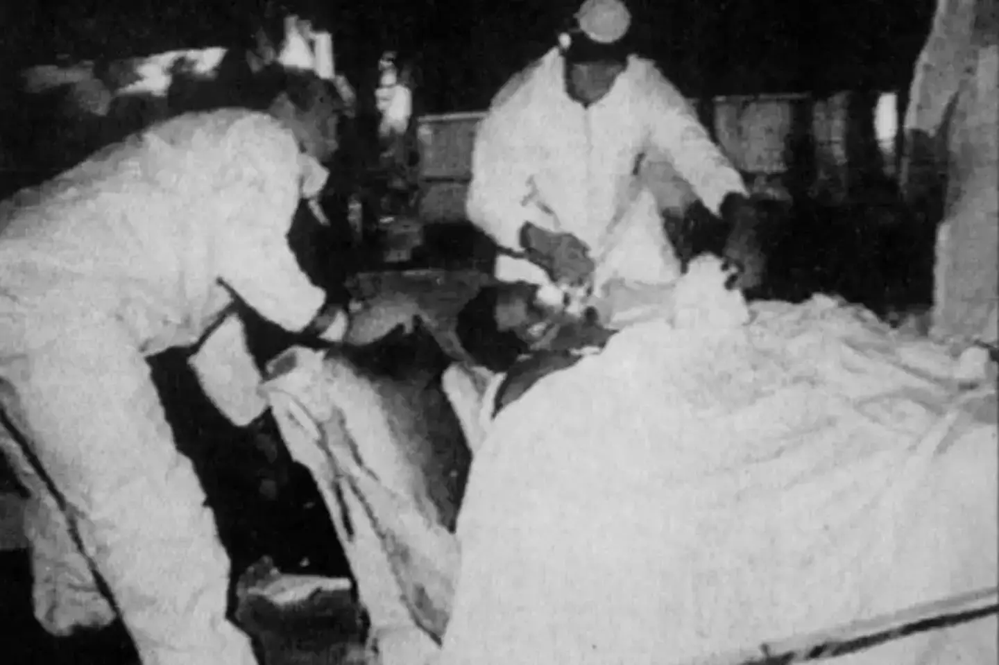 An unverified picture of a woman thought to be Gayle Grinds (History Flix)