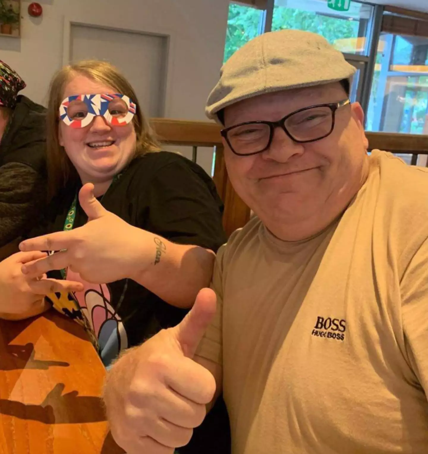 Emma Price with her father David Price. (Facebook/David Price)