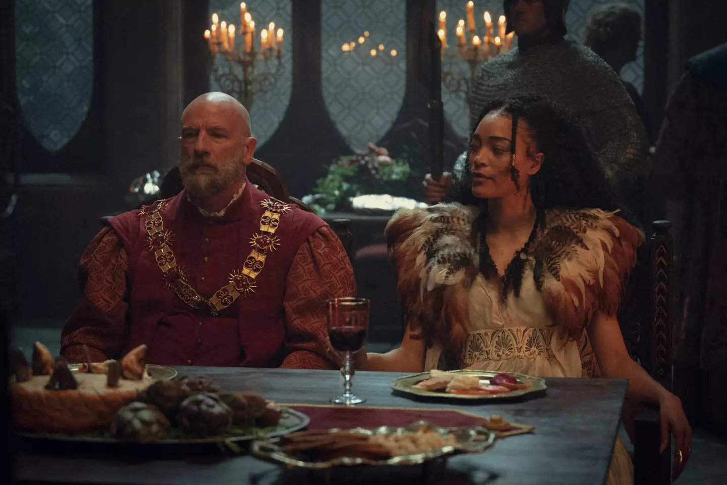 Clare says being on set helped her forget the backlash.