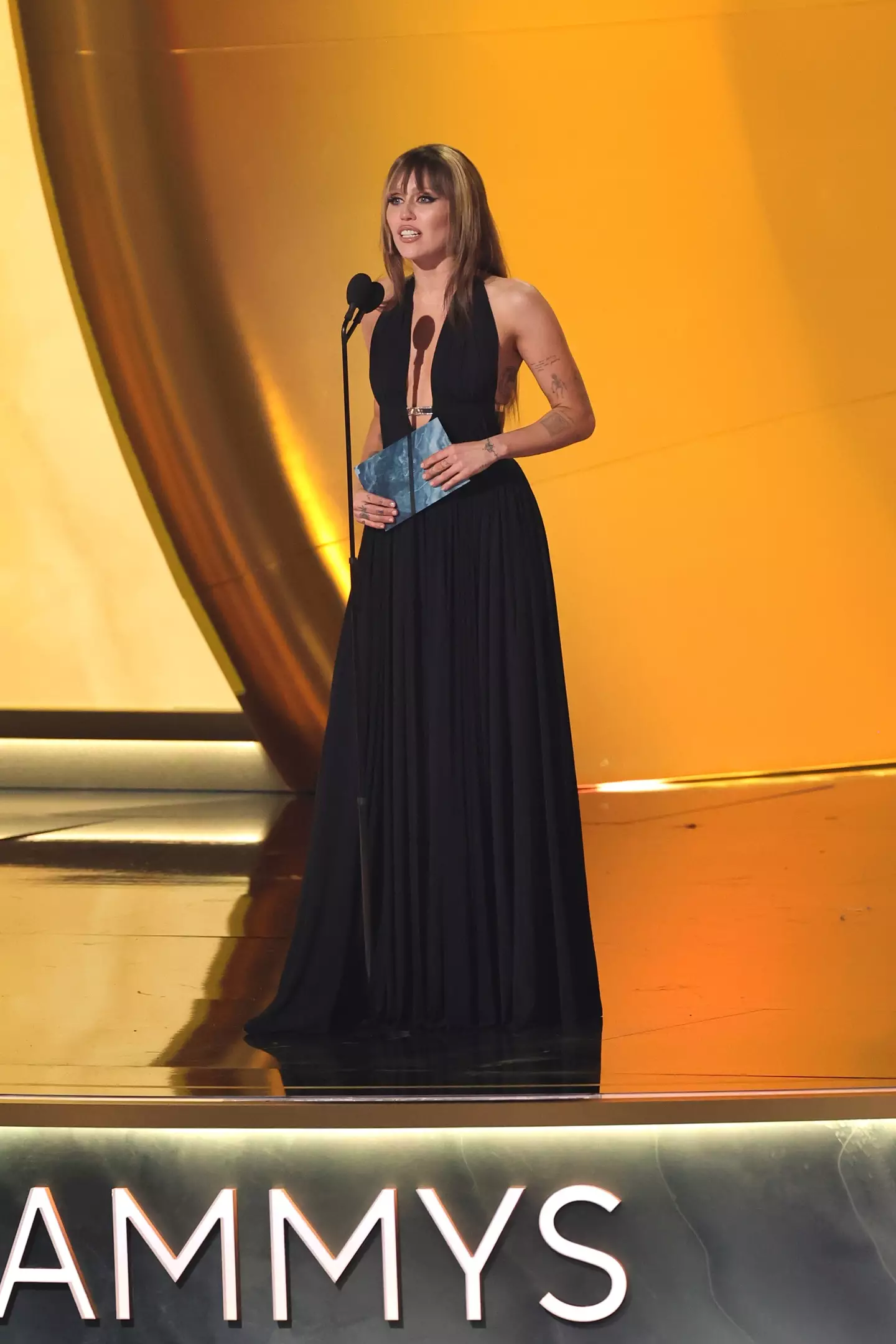 Miley Cyrus won at the Grammys last night (Maya Dehlin Spach/FilmMagic)