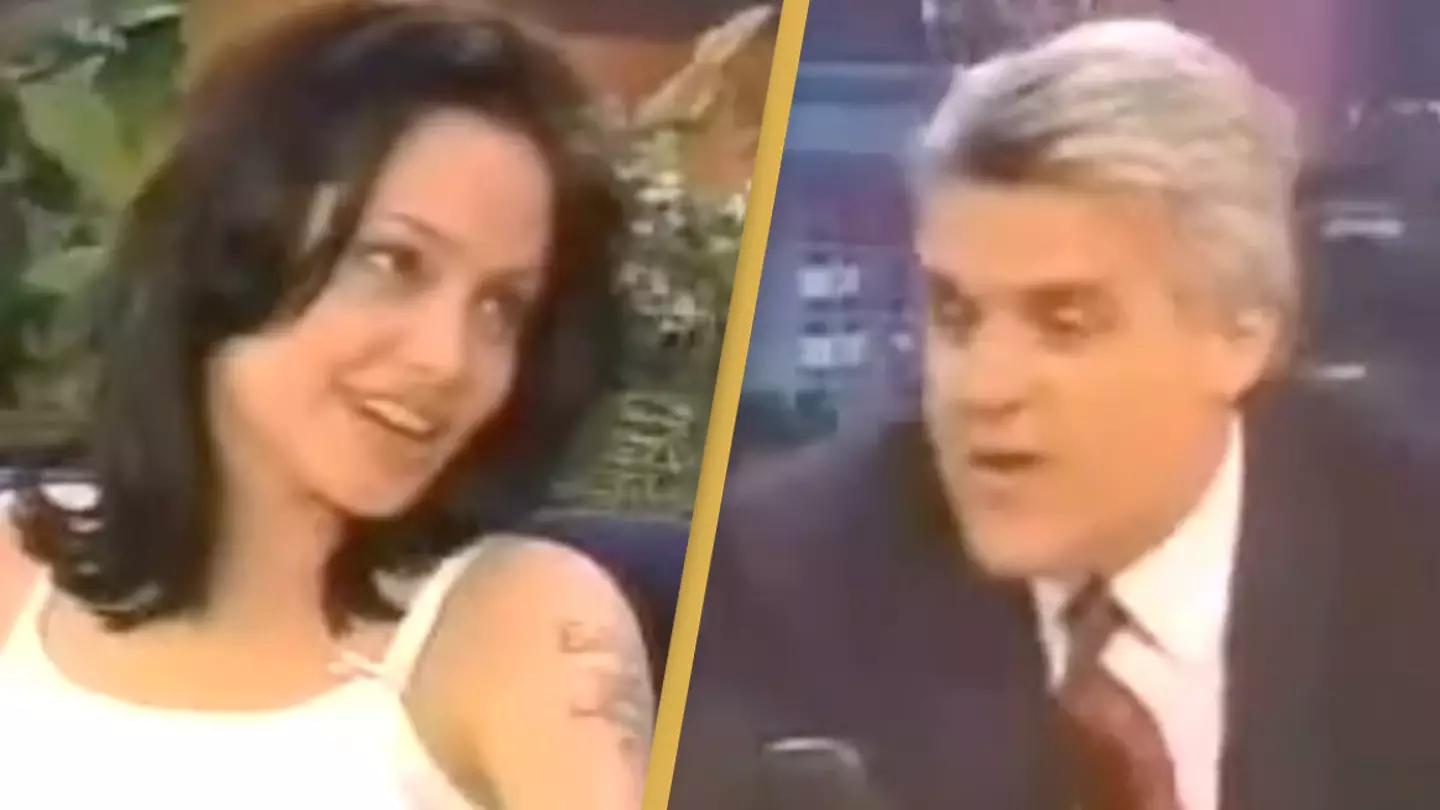 Angelina Jolie praised for calling out Jay Leno for his ‘disrespectful’ incest jokes in resurfaced clip