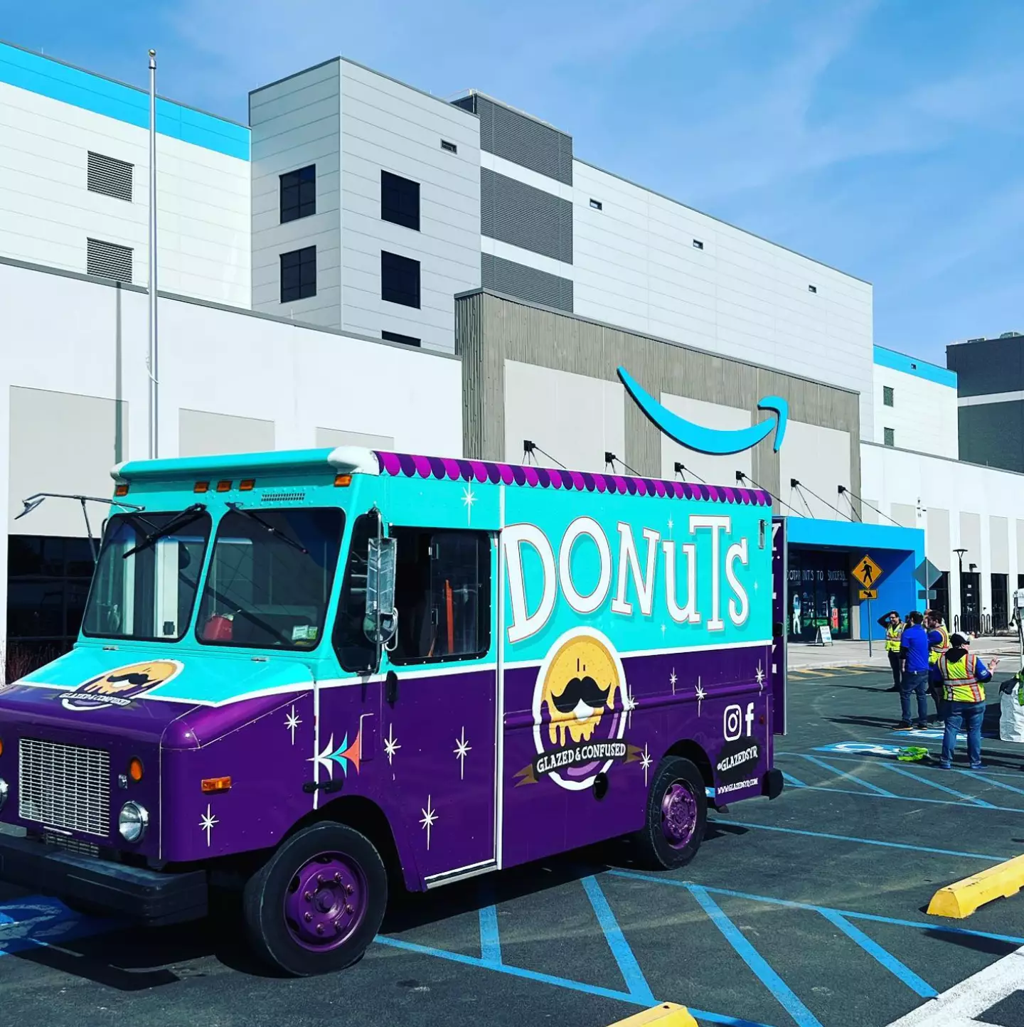 The famous Glazed and Confused donut truck was stolen this morning.