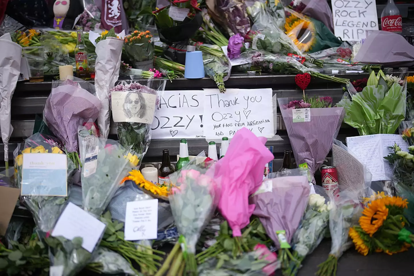 Ozzy's Osbourne's funeral is taking place on Wednesday (Christopher Furlong/Getty Images)