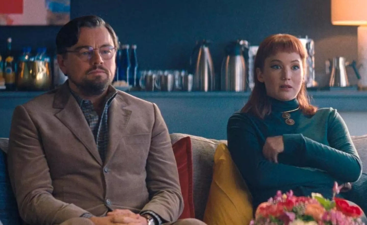 Leonardo DiCaprio apparently annoyed Jennifer Lawrence with his music taste.