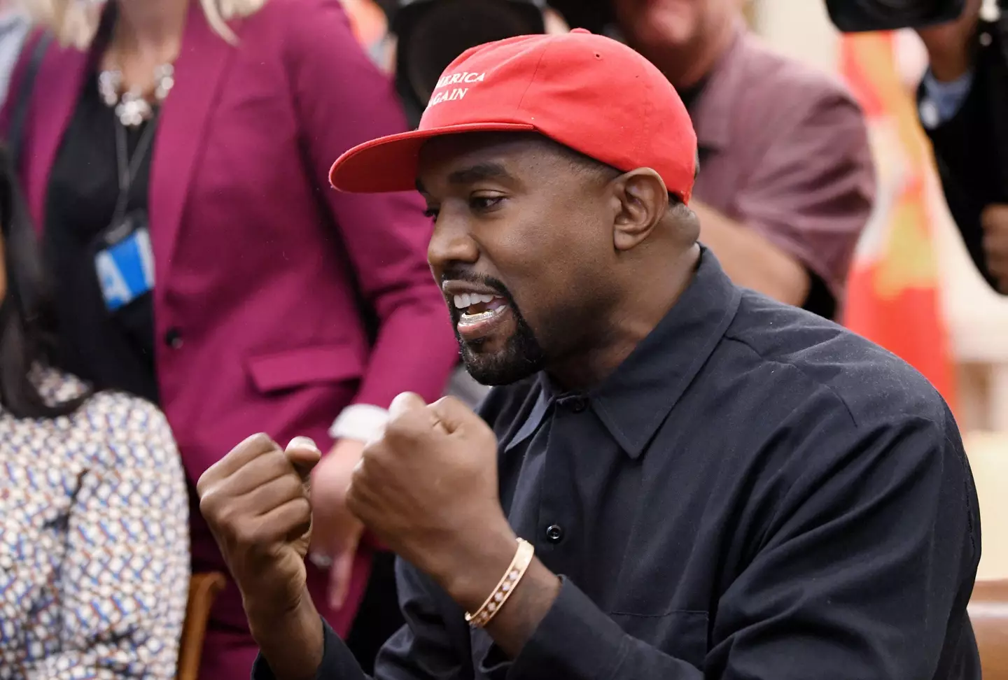 Kanye West has been banned from Twitter again.