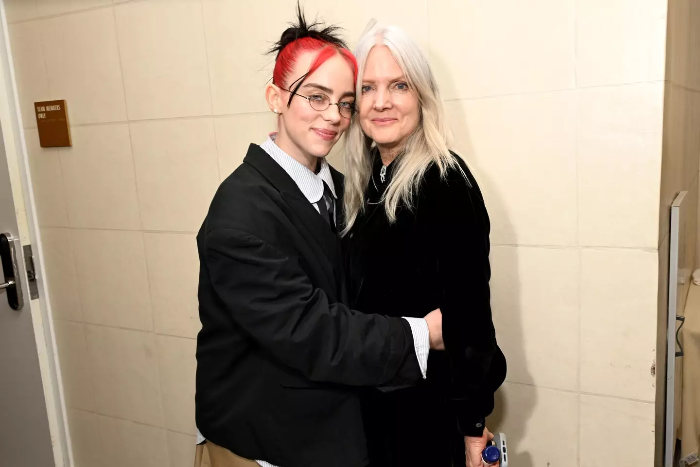 Billie Eilish and her mom Maggie Baird (Michael Kovac/Getty Images for Moët & Chandon)