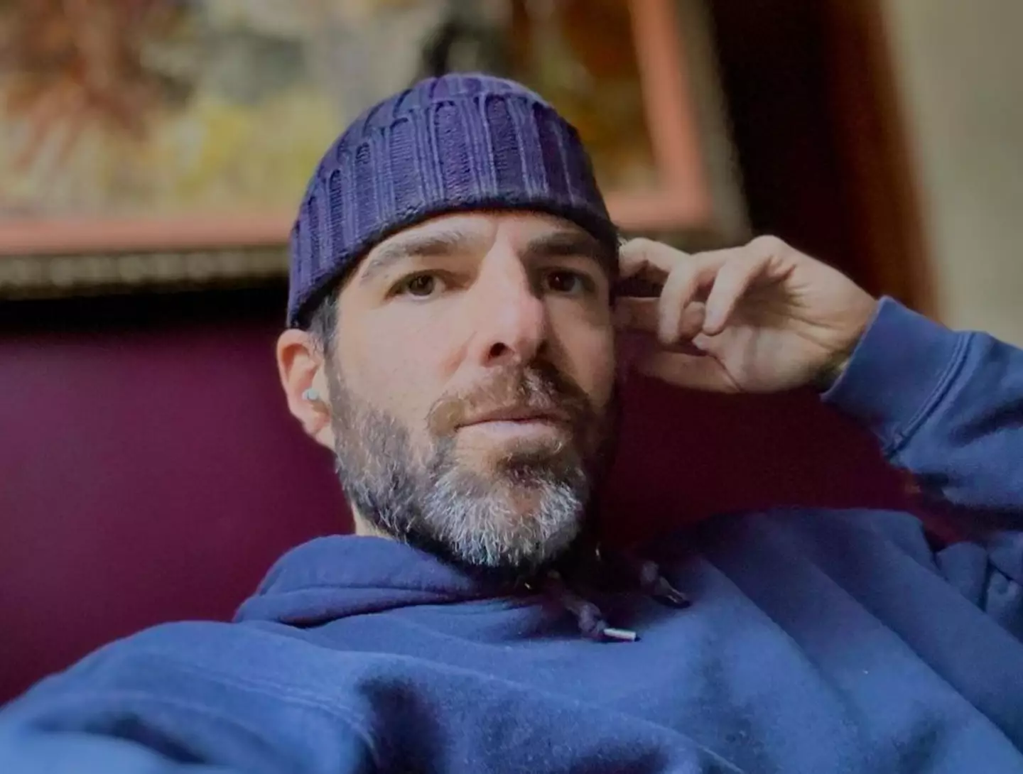 Zachary Quinto visited the restaurant for his birthday. (Instagram/@zacharyquinto)