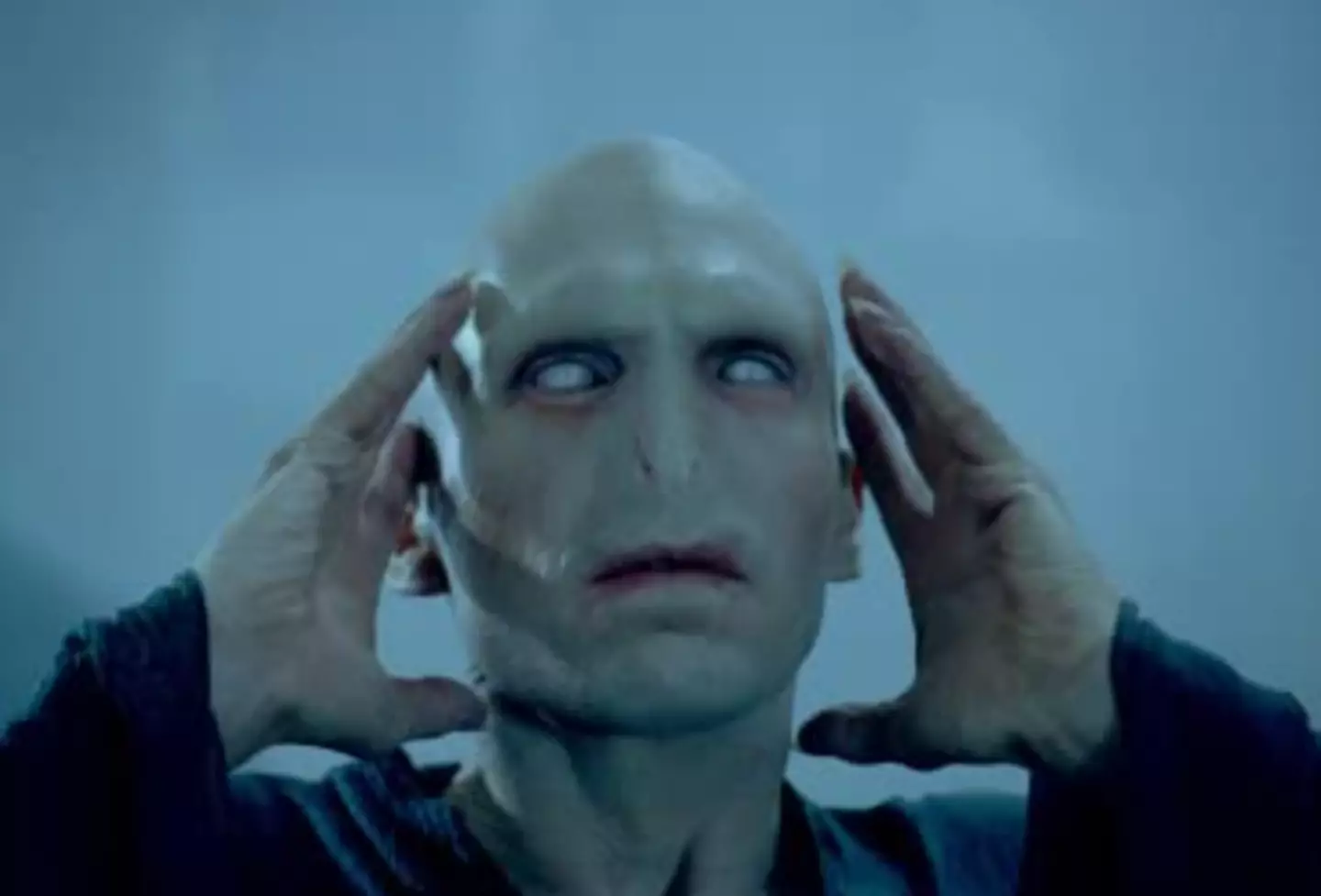 Ralph Fiennes played the final Lord Voldemort.