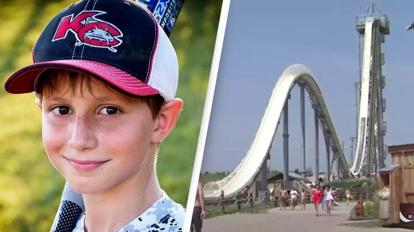 Harrowing case of 'world's tallest waterslide' that decapitated 10-year-old boy