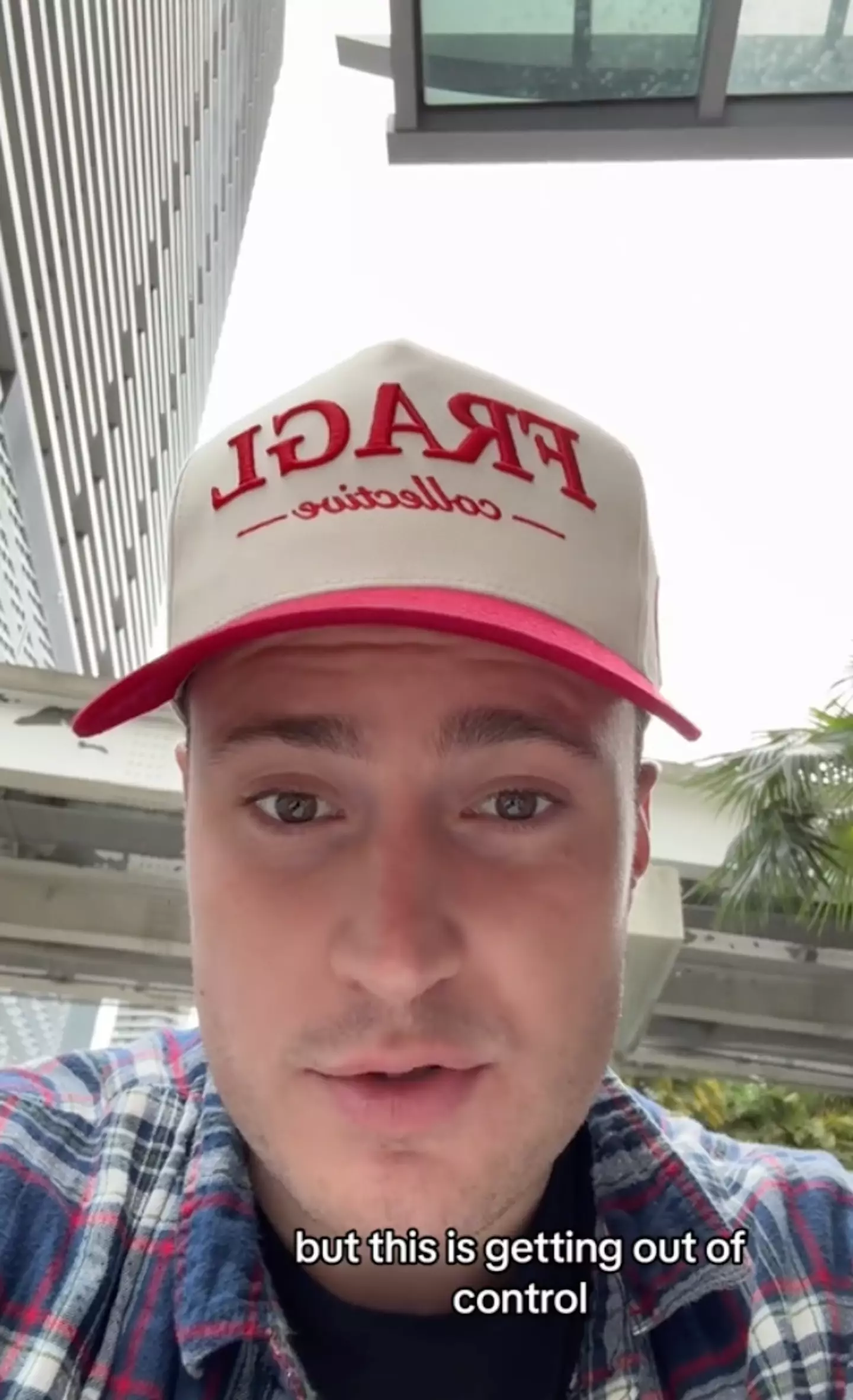 He took to TikTok to vent.