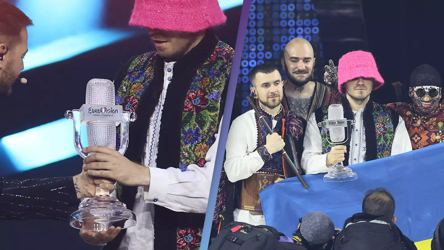 Ukraine's Eurovision Trophy Sold To Help Fund War Against Russia